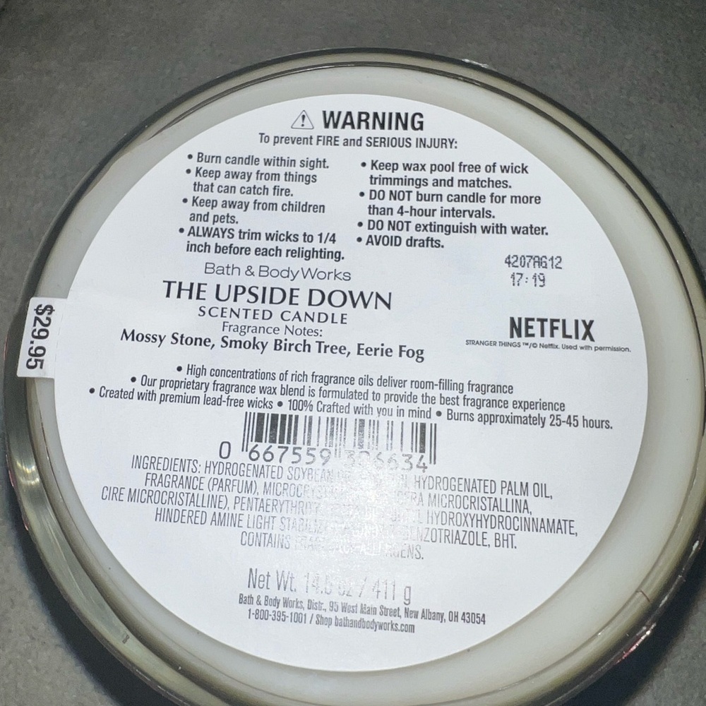 New Stranger Things Candle - Picture 6 of 6